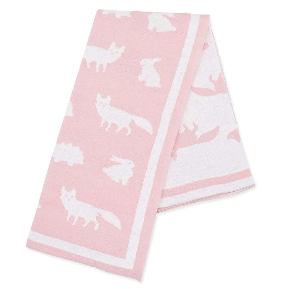 Lolli Living Forest Friends Pram Blanket 1 Lolli Living Forest Friends Pram Blanket