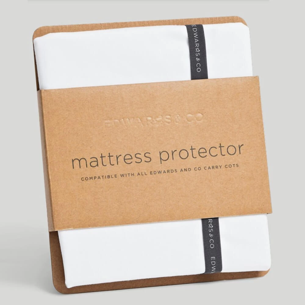 Edwards & Co Carry Cot Mattress Protector 1 Edwards & Co Carry Cot Mattress Protector