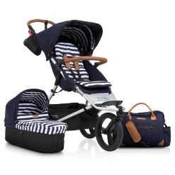 Mountain Buggy Urban Jungle Nautical + Carry Cot