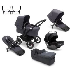 Bugaboo Donkey 5 Twin Travel System 19 Bugaboo Donkey 5 Twin Travel System -Baby Haven Shop 126644 SBL SBL BKSBL