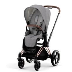 Cybex EPriam Pram 2022 -Baby Haven Shop 127073 RGLD GY