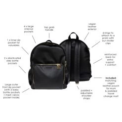 The Nappy Society Baby Bag Backpack -Baby Haven Shop 128786 0d9f0380 5994 4dd1 bcd0 ed304084fb20