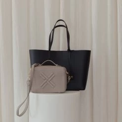 Bonnie & Kind Tote Bag & Baby Kit Bundle -Baby Haven Shop 129282 BK GY