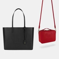 Bonnie & Kind Tote Bag & Baby Kit Bundle -Baby Haven Shop 129282 BK RD