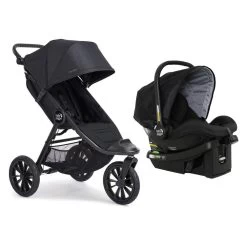 Baby Jogger Elite 2 Travel System -Baby Haven Shop 129437 BK
