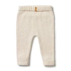 Wilson & Frenchy Knitted Legging Sand Melange