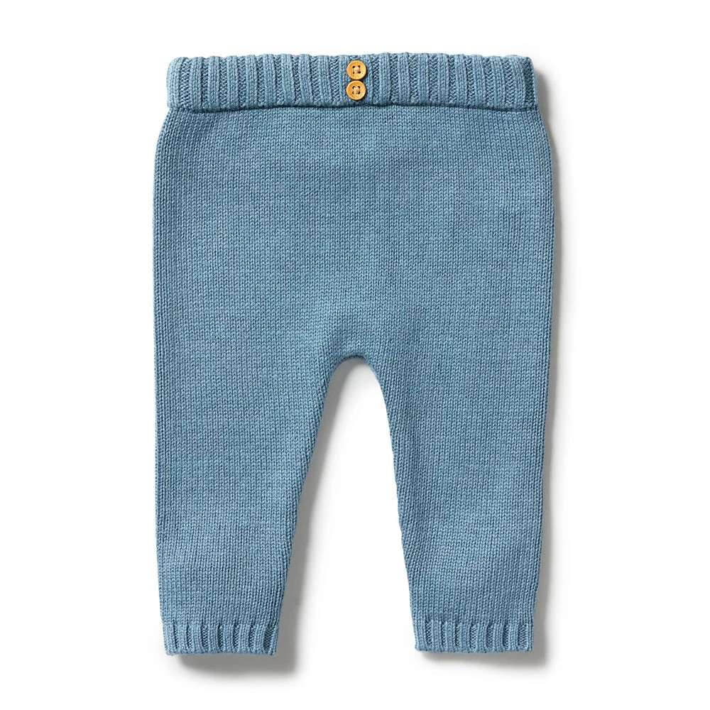 Wilson & Frenchy Knitted Legging Bluestone 1 Wilson & Frenchy Knitted Legging Bluestone