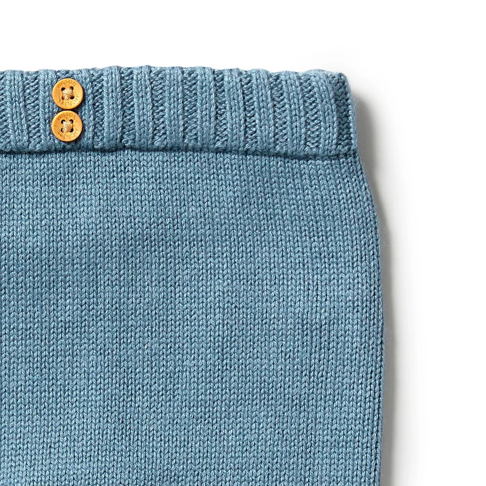 Wilson & Frenchy Knitted Legging Bluestone 3 Wilson & Frenchy Knitted Legging Bluestone - Image 3