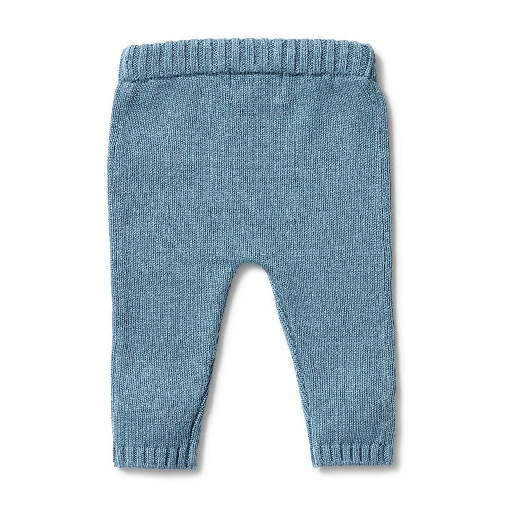 Wilson & Frenchy Knitted Legging Bluestone 2 Wilson & Frenchy Knitted Legging Bluestone - Image 2