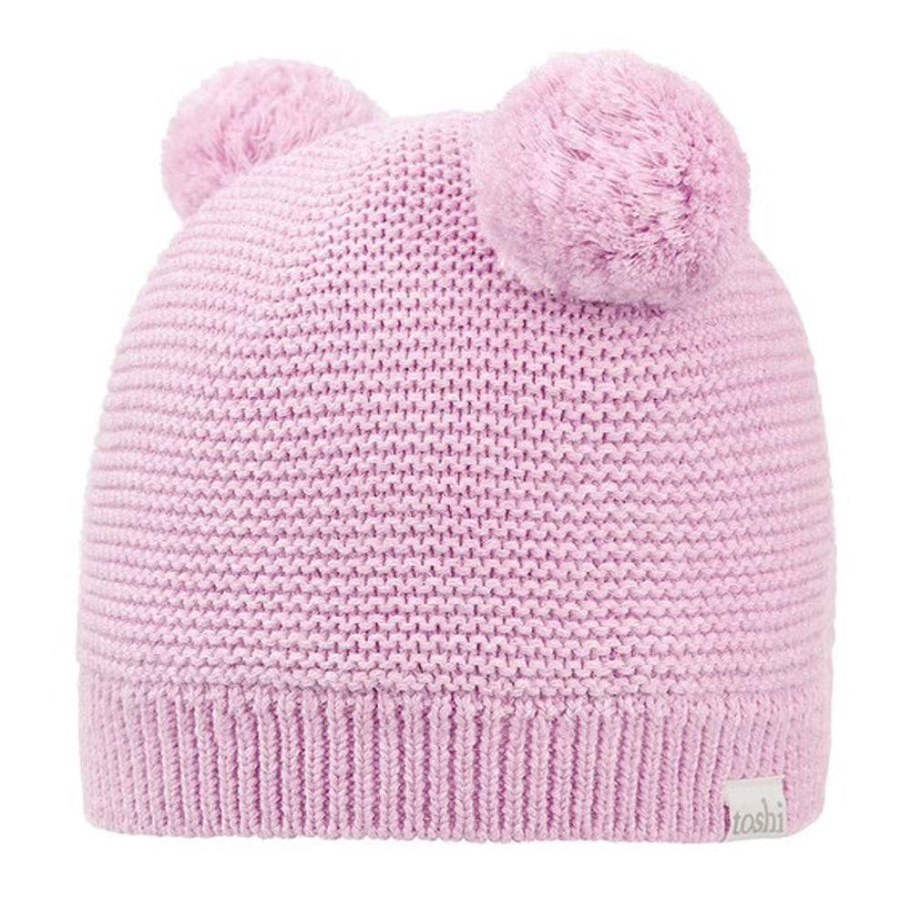 Toshi Organic Beanie Snowy Lavender 2 Toshi Organic Beanie Snowy Lavender - Image 2
