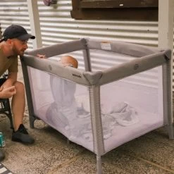 Baby Studio Standard Portacot Grey -Baby Haven Shop 130744 bd13d2c0 b9da 4c3b b8db affdb8fe0027