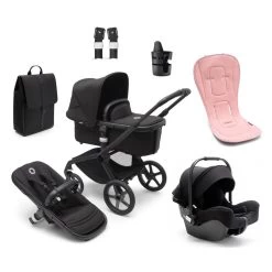 Bugaboo Fox 5 Complete Newborn Bundle -Baby Haven Shop 131250 BK PK