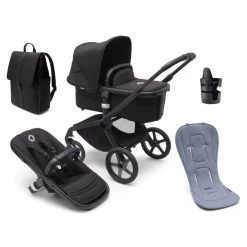 Bugaboo Fox 5 The Essential Bundle 33 Bugaboo Fox 5 The Essential Bundle -Baby Haven Shop 131251 BK BL