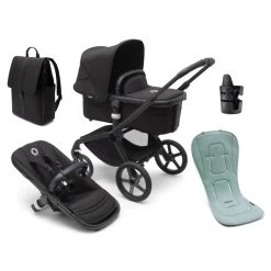 Bugaboo Fox 5 The Essential Bundle 34 Bugaboo Fox 5 The Essential Bundle -Baby Haven Shop 131251 BK GN