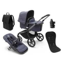 Bugaboo Fox 5 The Essential Bundle 37 Bugaboo Fox 5 The Essential Bundle -Baby Haven Shop 131251 BL BK
