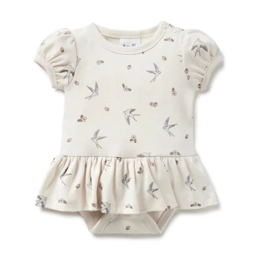 Aster & Oak Swallow Skirt Onesie -Baby Haven Shop 131296
