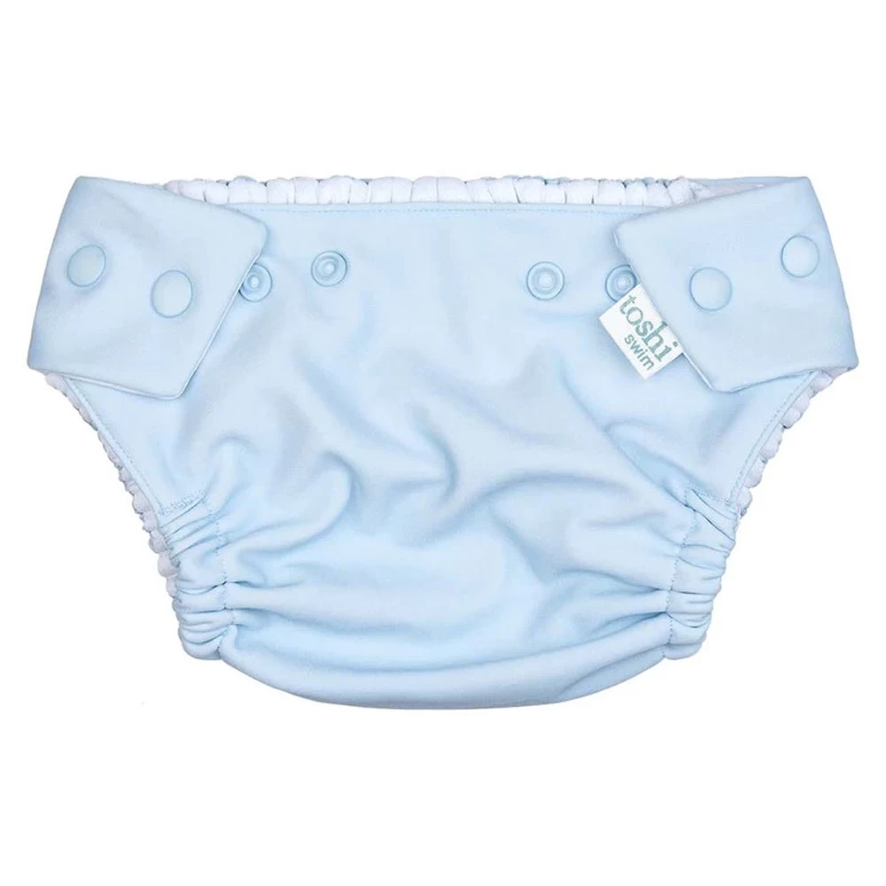 Toshi Swim Baby Nappy Solid Sky 1 Toshi Swim Baby Nappy Solid Sky