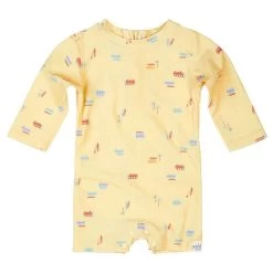 Toshi Swim Baby Onesie Long Sleeve Classic Sunny