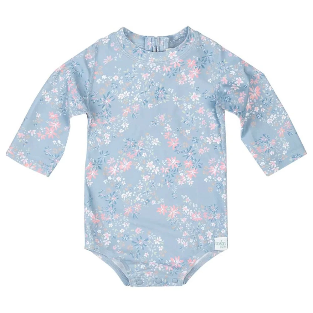 Toshi Swim Baby Onesie Long Sleeve Classic Athena Dusk 1 Toshi Swim Baby Onesie Long Sleeve Classic Athena Dusk