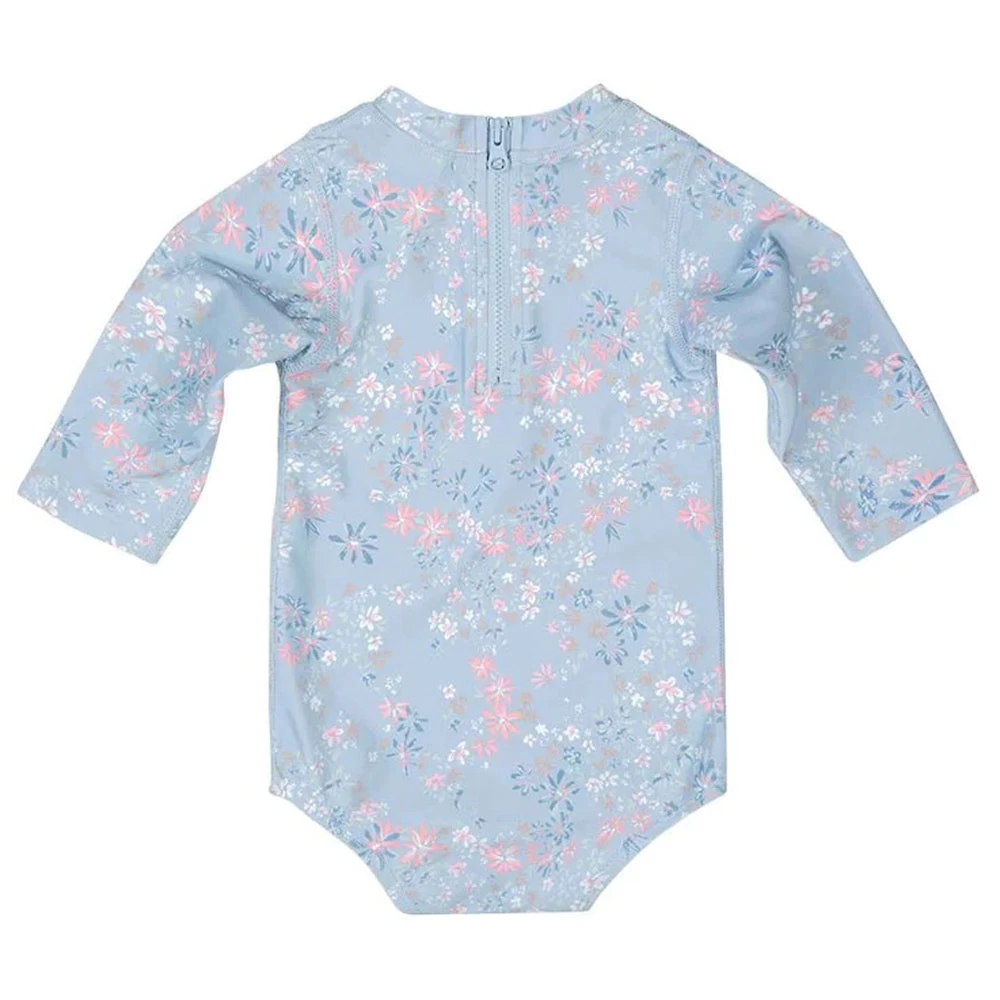 Toshi Swim Baby Onesie Long Sleeve Classic Athena Dusk 2 Toshi Swim Baby Onesie Long Sleeve Classic Athena Dusk - Image 2