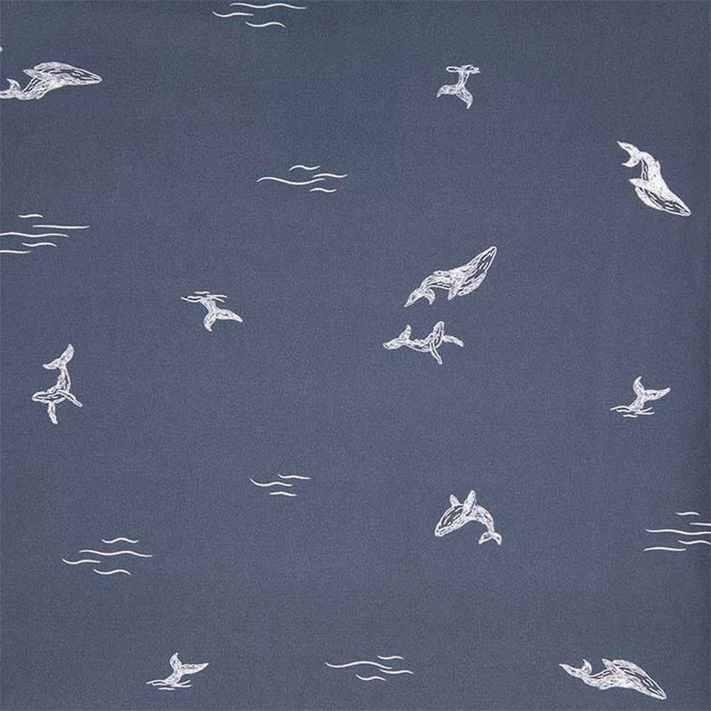 Toshi Swim Baby Flap Cap Classic Whales 4 Toshi Swim Baby Flap Cap Classic Whales - Image 4